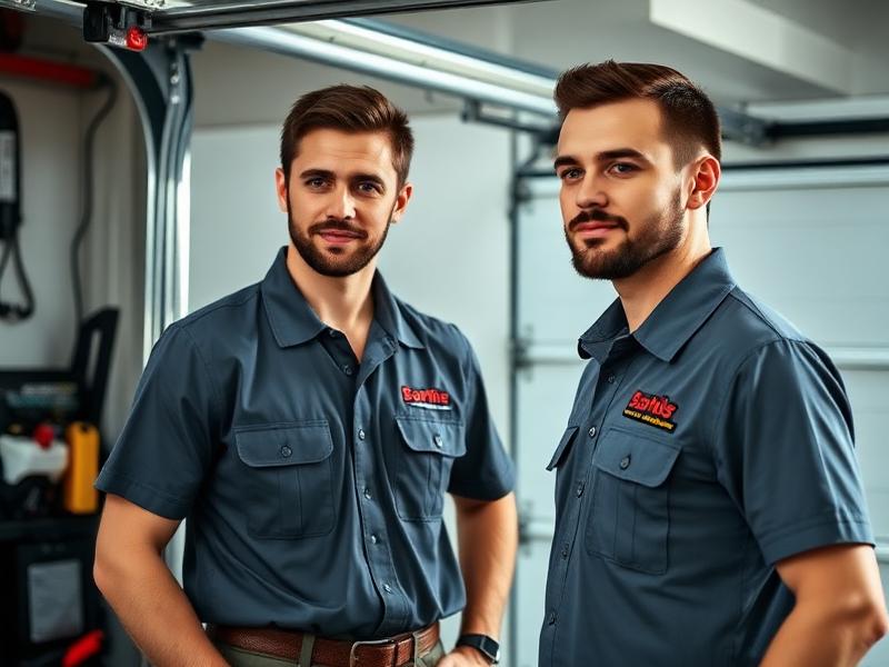 Professional garage door technician from Snohomish Garage Doors